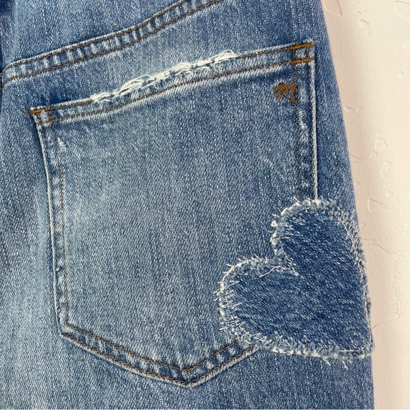 Madewell The Perfect Vintage Jean: Heart Patch Edition Size 27 - Picture 8 of 16